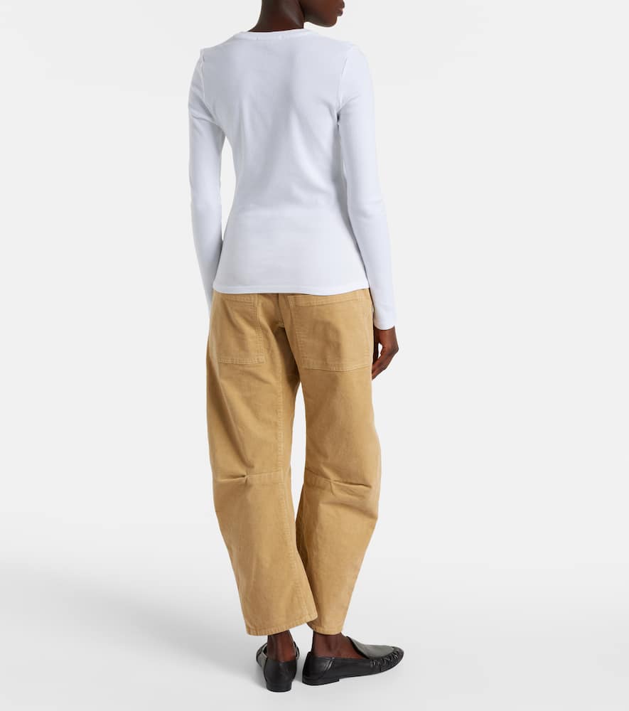 Emilie cotton jersey T-shirt