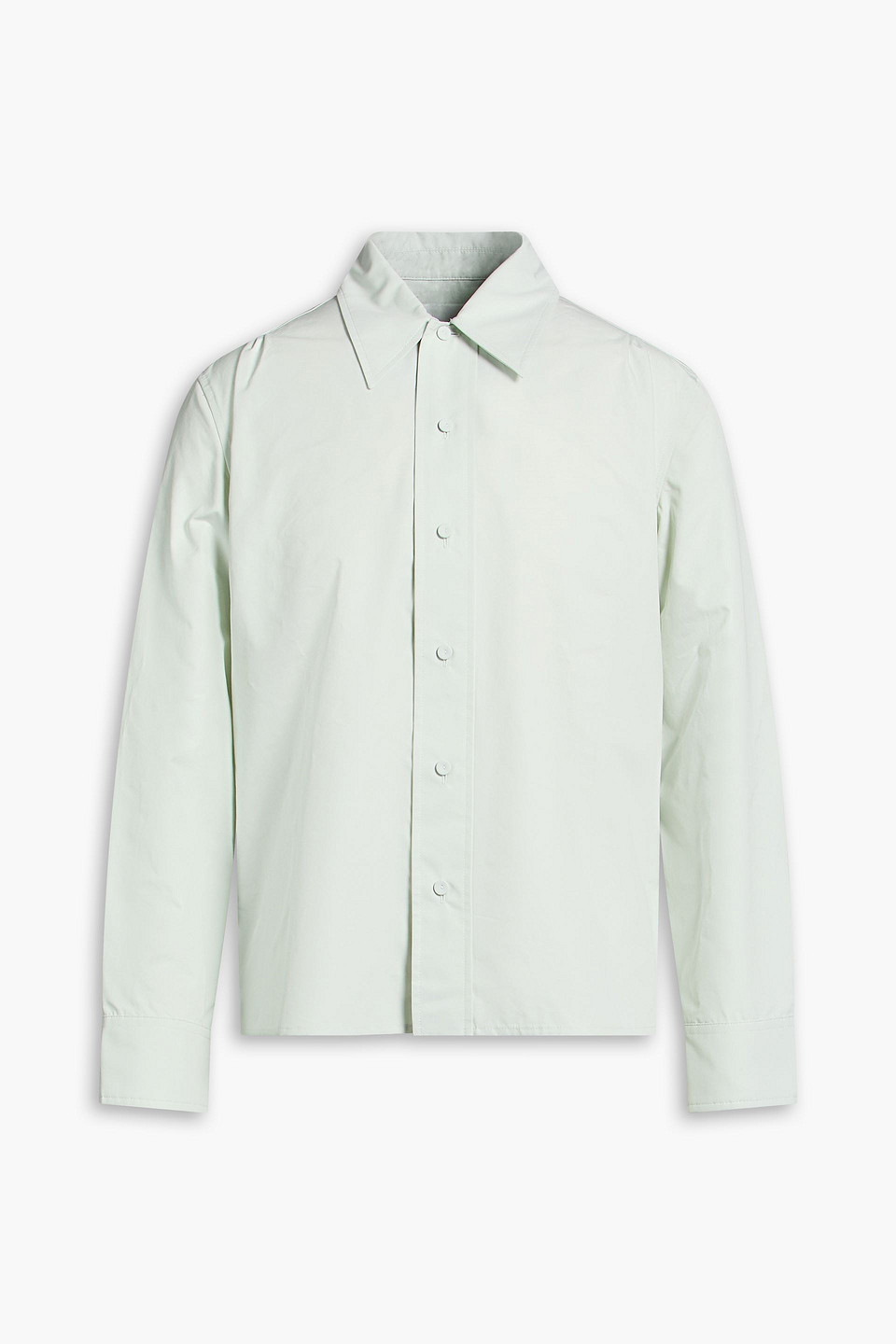 Cotton-poplin shirt - Blue - 38cm