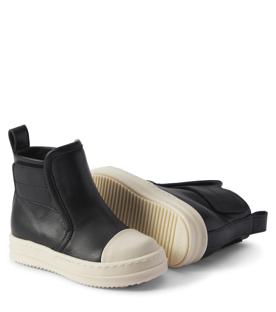 Rick Owens Kids Baby leather sneakers