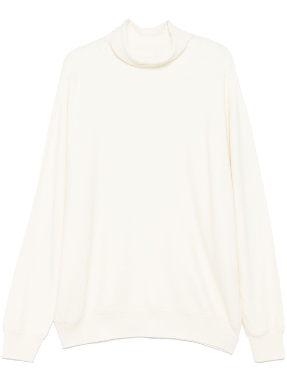 Smooth sweater - White