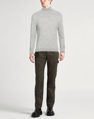 Lab Man Turtleneck Grey Size L Merino Wool, Polyamide, Cashmere