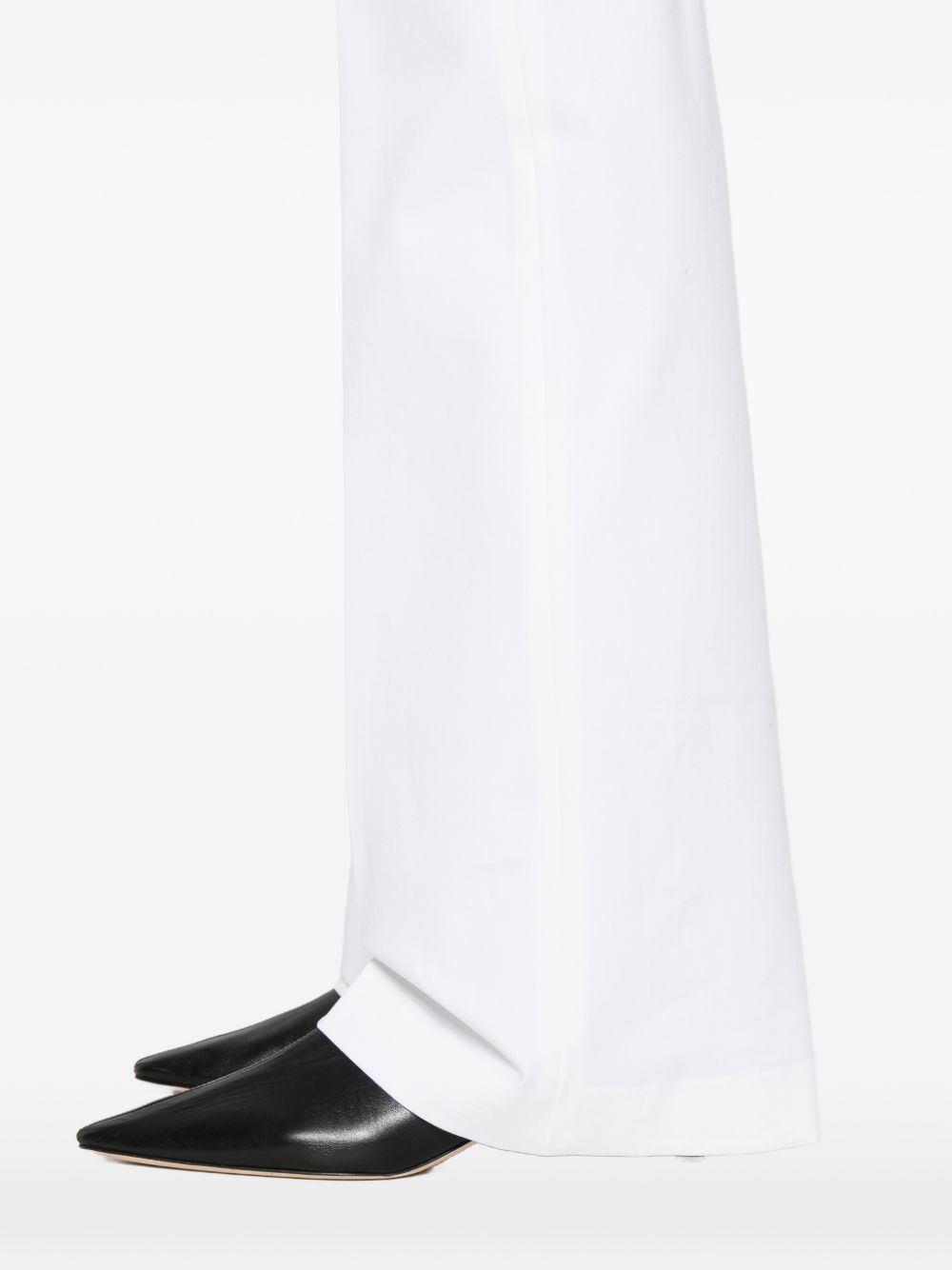 Pantalon large en coton Via Masini