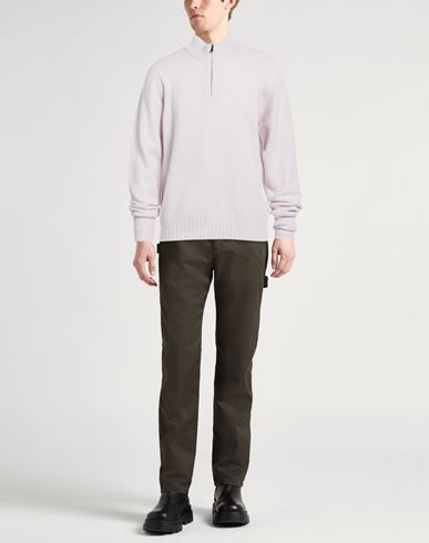 Man Turtleneck Light grey Size 44 Lambswool