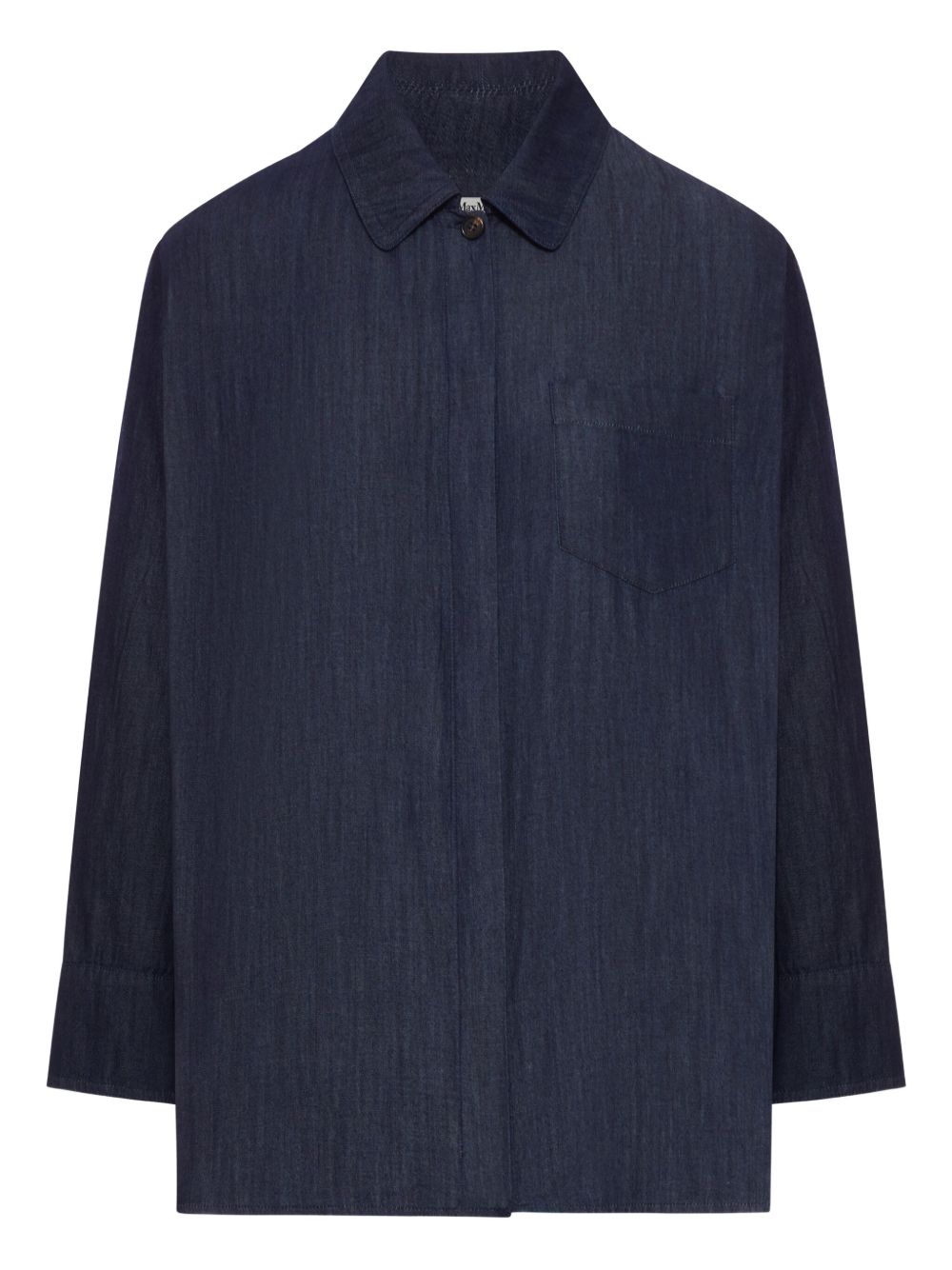Dioniso button-up denim shirt - Blue