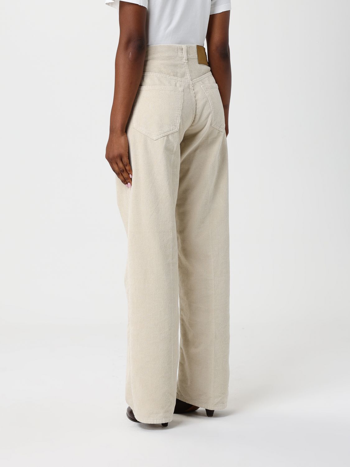 Jeans Woman color White