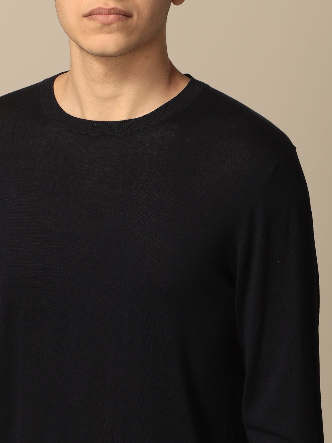 Jumper Men colour Blue