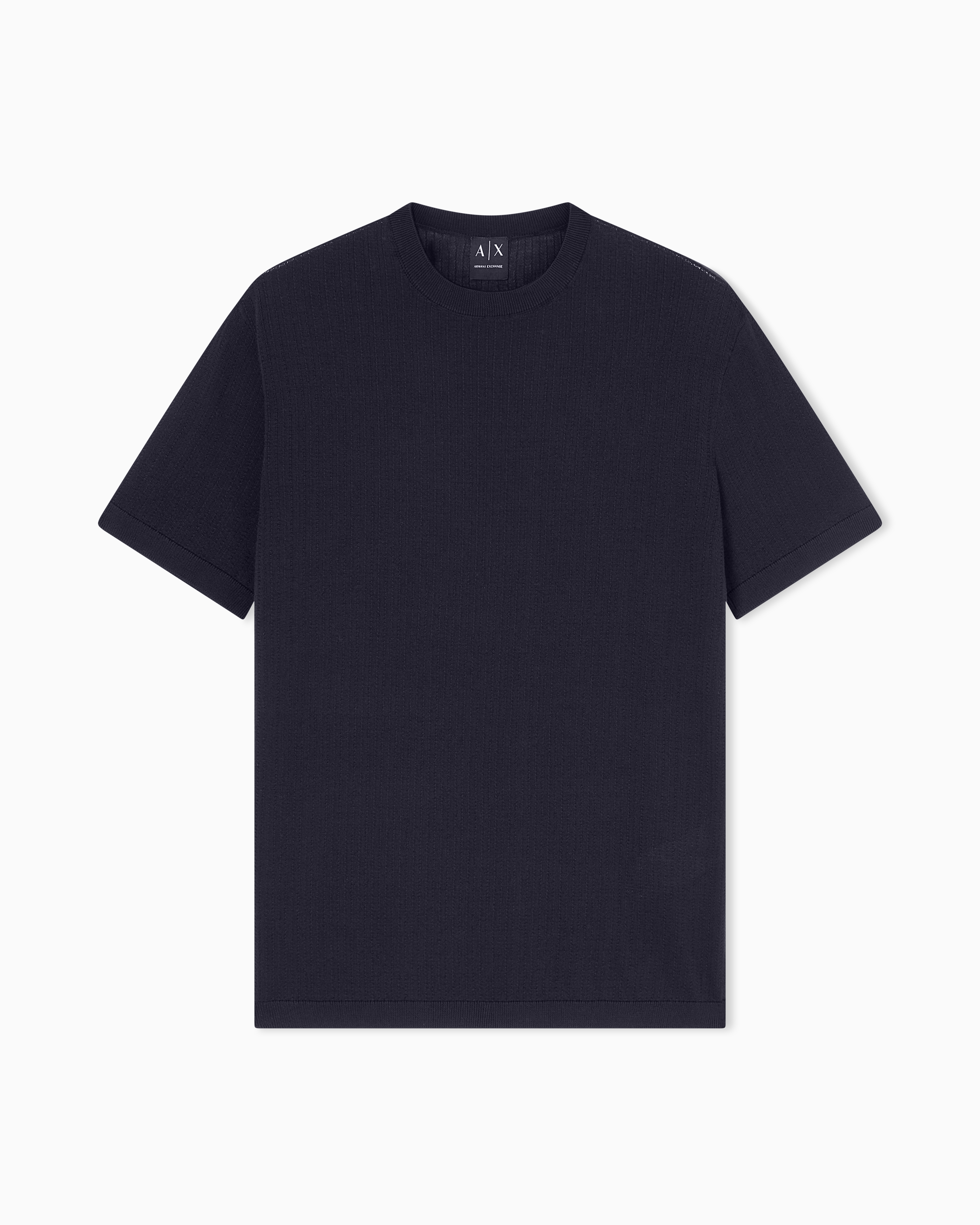 Ribbed cotton tricot top