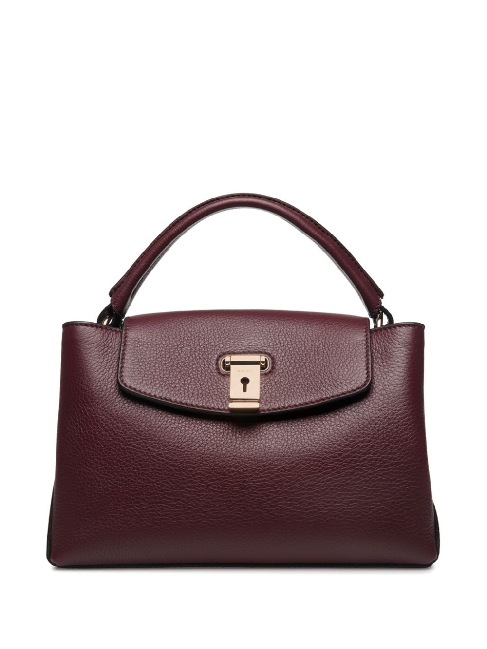 Layka leather tote bag - Brown