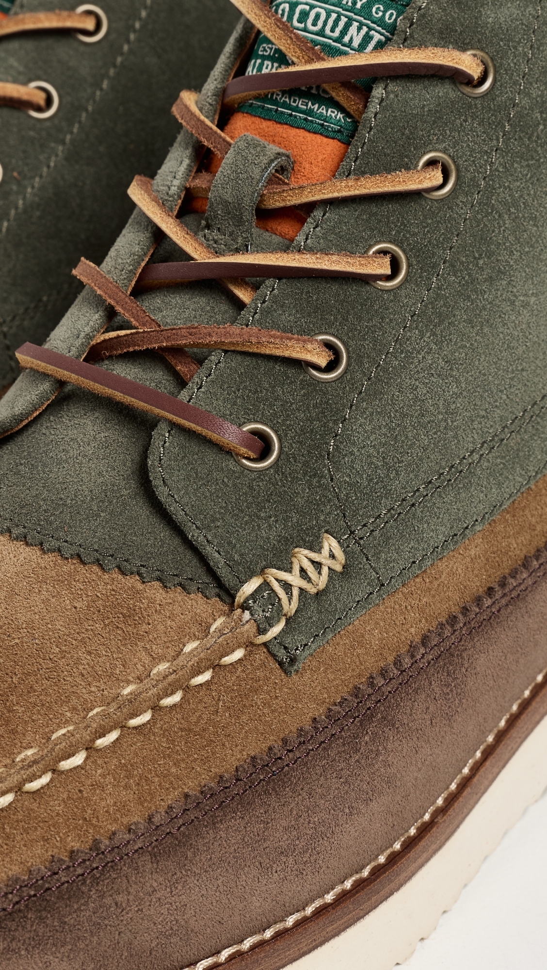 Ranger Work Boots Olive/Multi