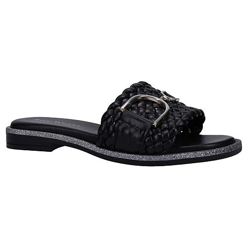 Vivian Ultralight Leather Slide Sandal - Tan
