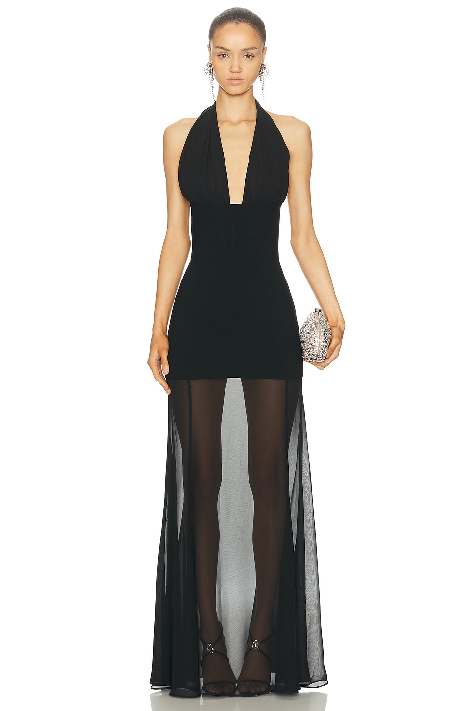 ILA Mel Dress in Black - Black. 40 also