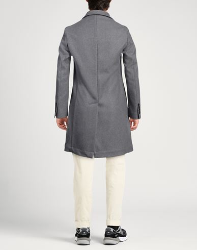 Man Coat Grey Size 40 Wool, Polyamide, Cashmere