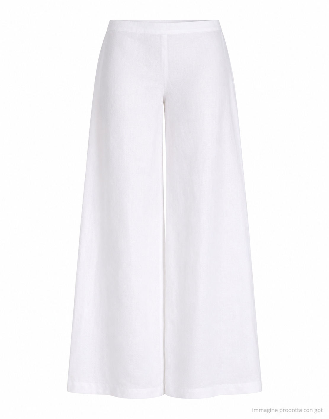 White Linen Trousers
