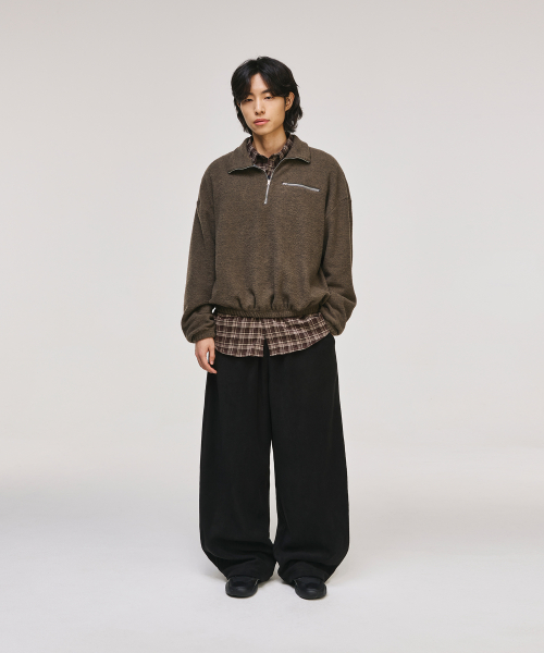 Wide Polar Fleece Training Pants