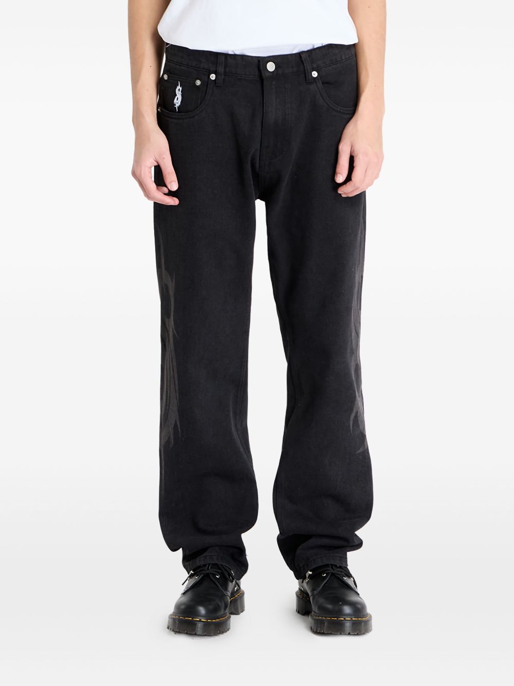 X Slipknot 5-Pocket jeans - Black