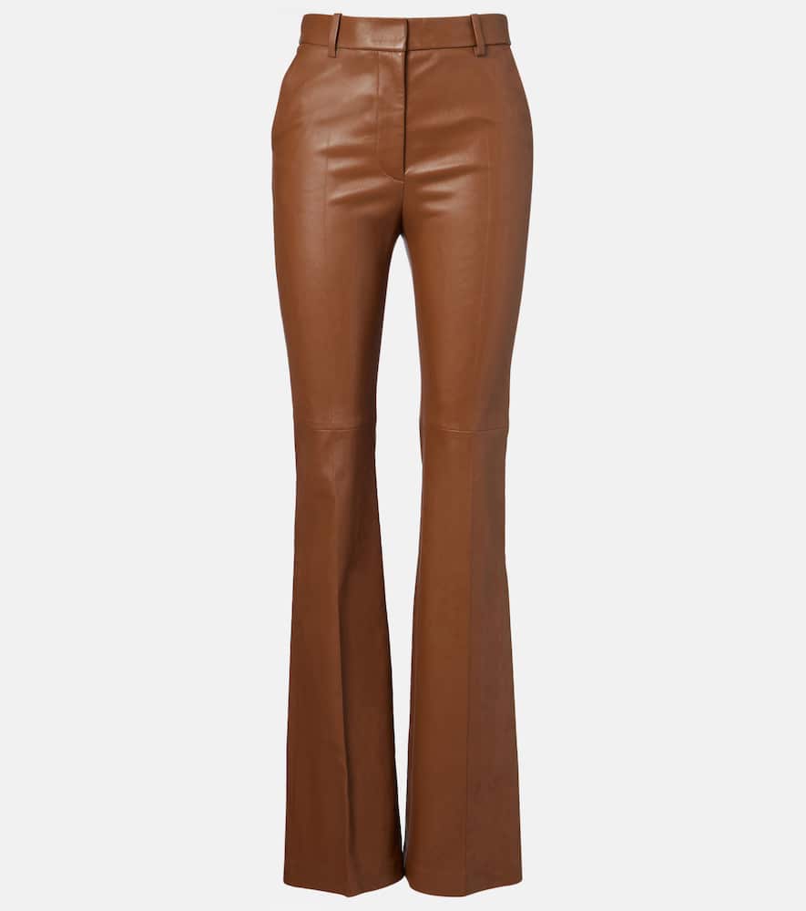 Tafira high-rise flared pants