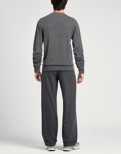 Man Sweater Grey Size 36 Cashmere