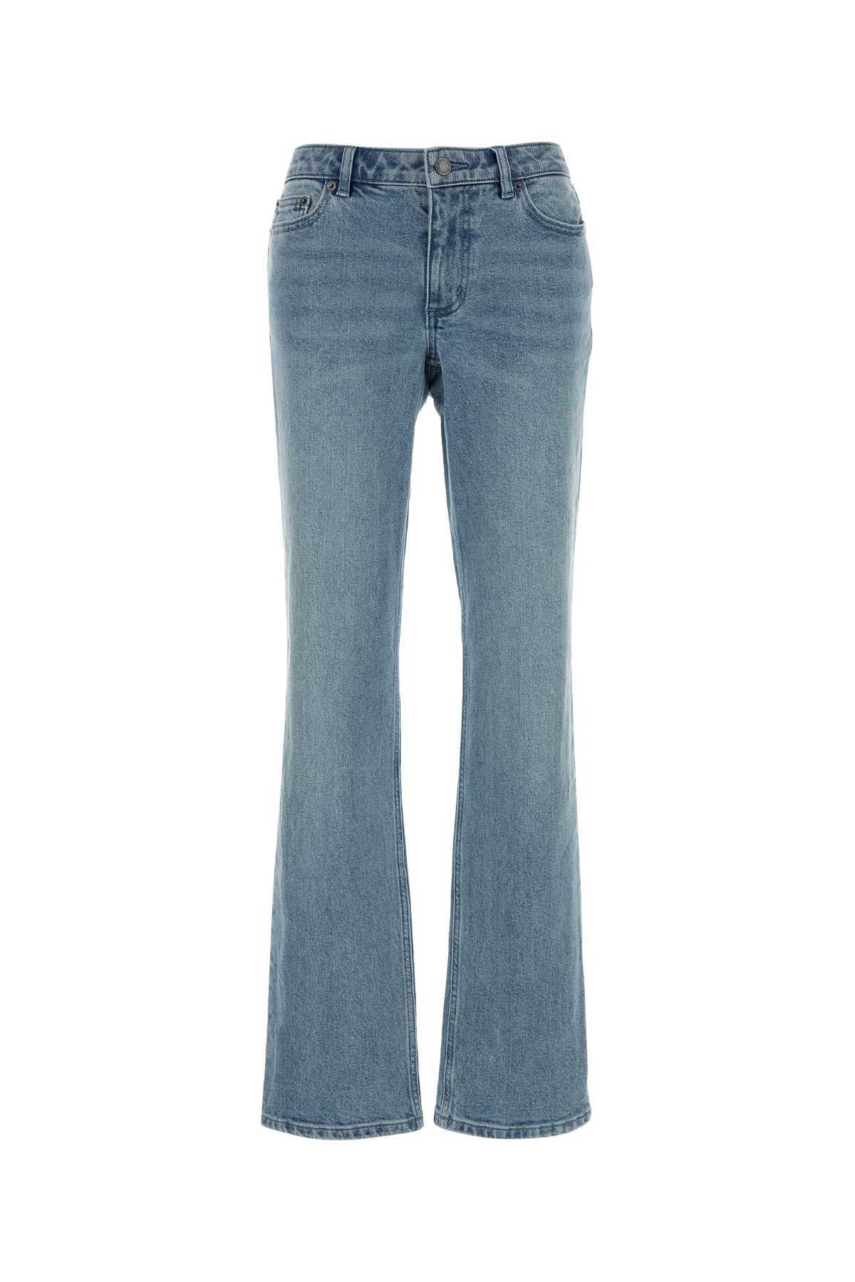 Straight Leg Jean Jeans — Blue
