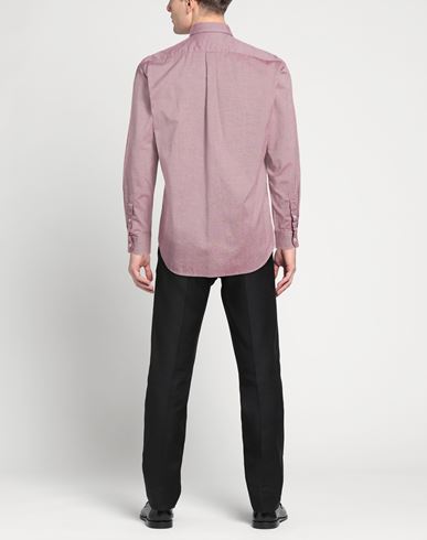 Man Shirt Plum Size XL Cotton