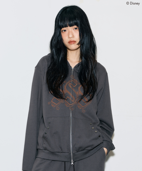 WISH_SPARKLE HOODIE ZIP-UP