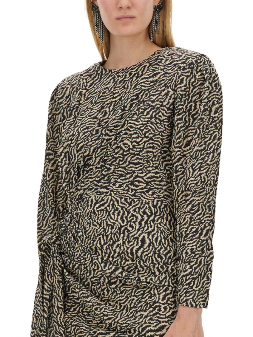 Dulce Beige Viscose Dress