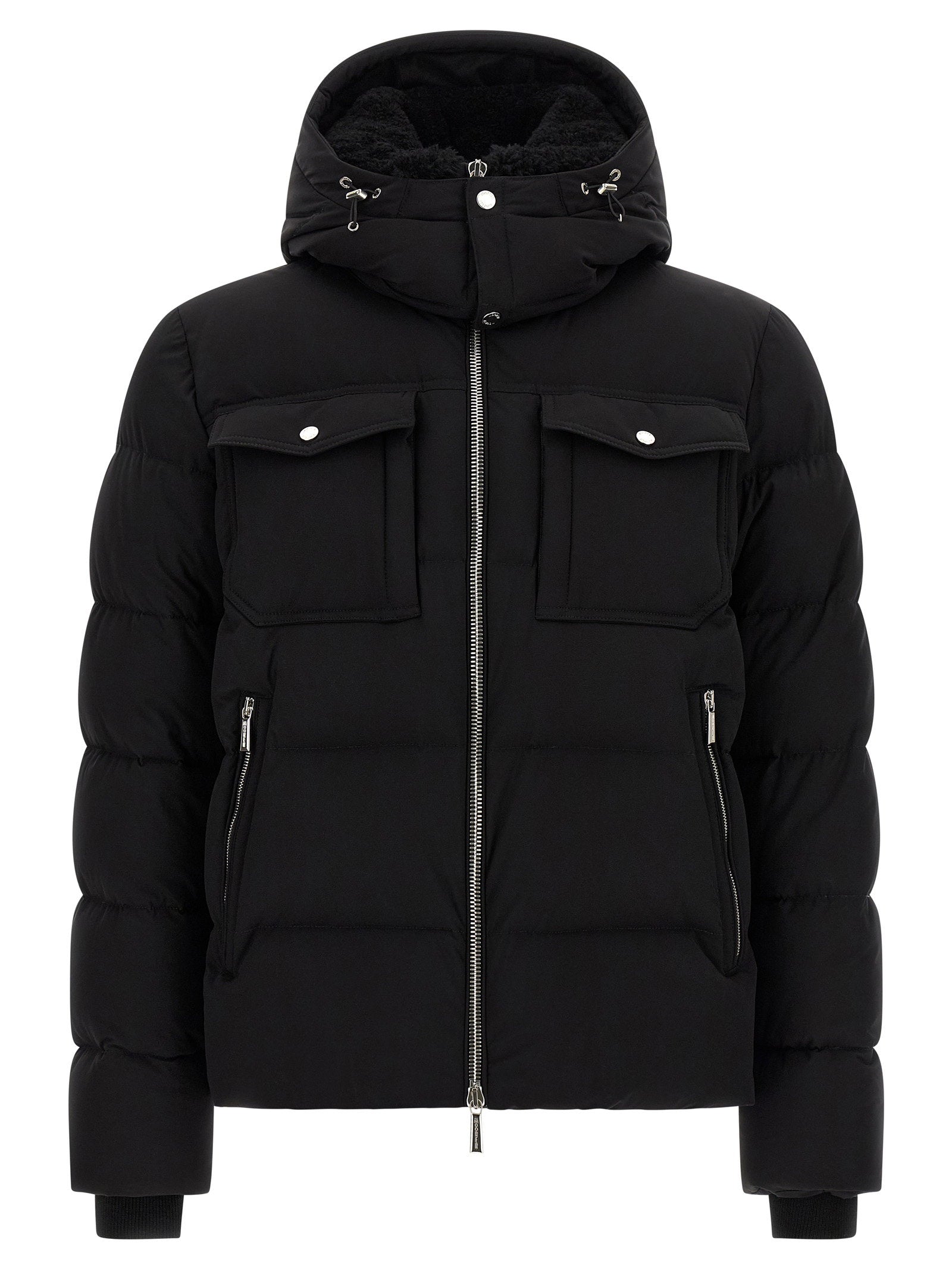 Alarick Down Jacket — Black