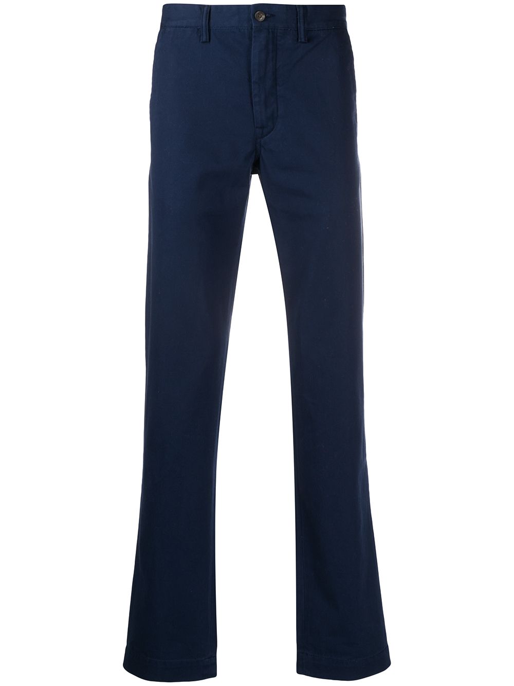 Straight-leg chino trousers - Blue