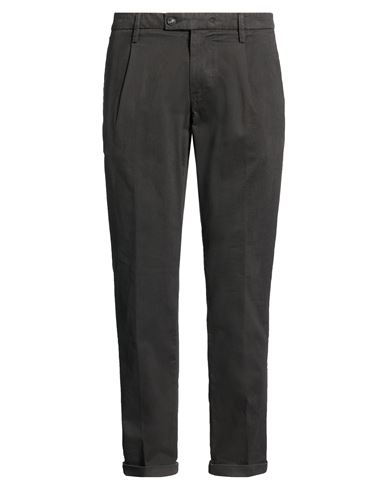 Re_hash Man Pants Charcoal Size 34 Cotton, Lyocell, Elastane