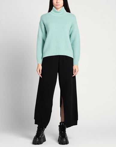 Tenné Woman Turtleneck Turquoise Size S Merino Wool, Polyamide, Alpaca wool