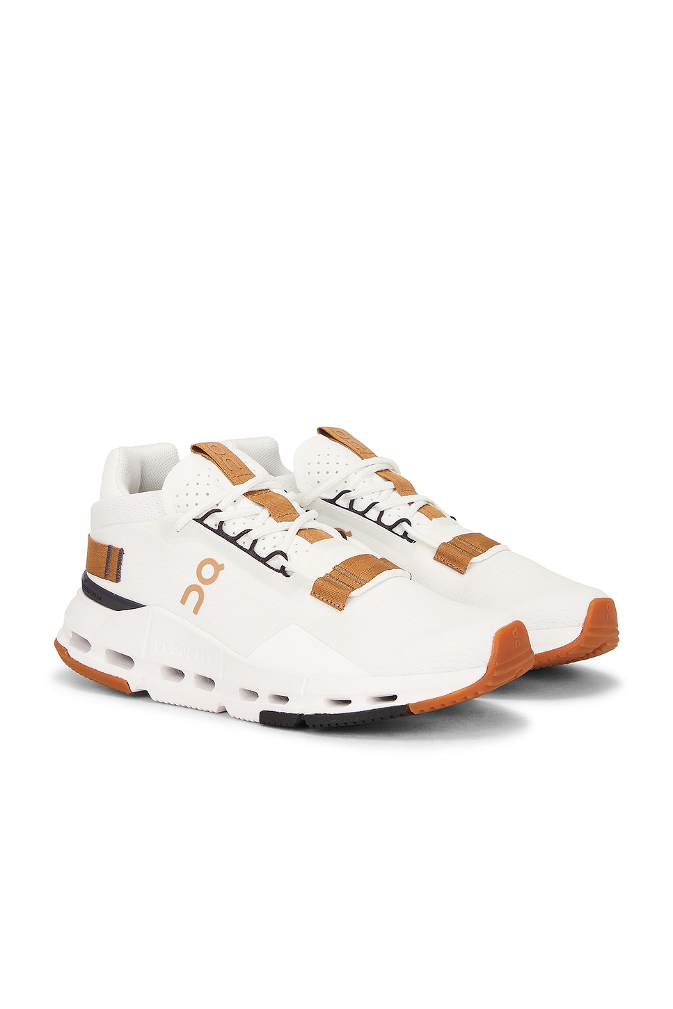 On Cloudnova 2 Sneaker in Ivory & Sphinx - White. 8.5 also in