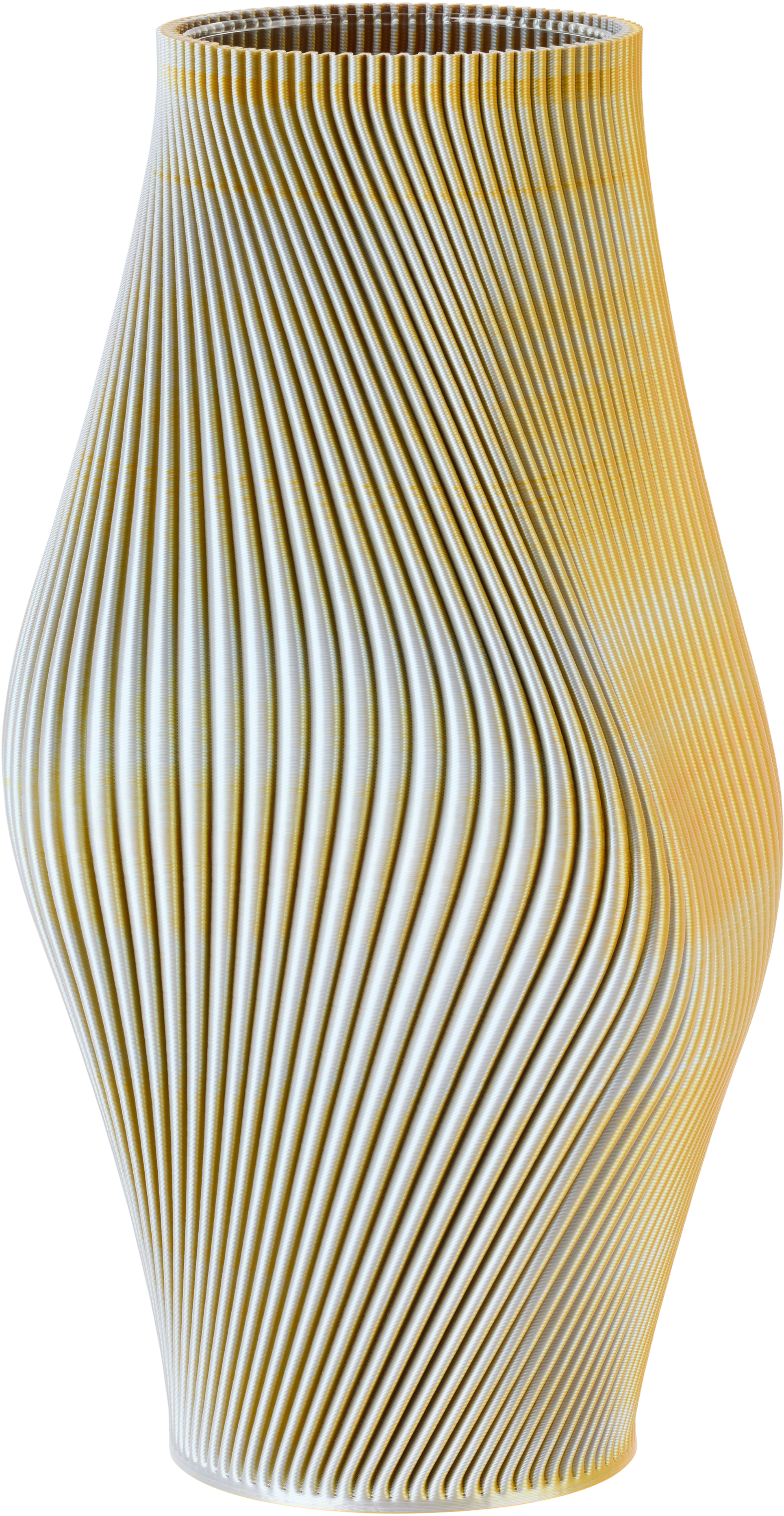 SSENSE Exclusive Yellow & Gray Bloz 30 Vase