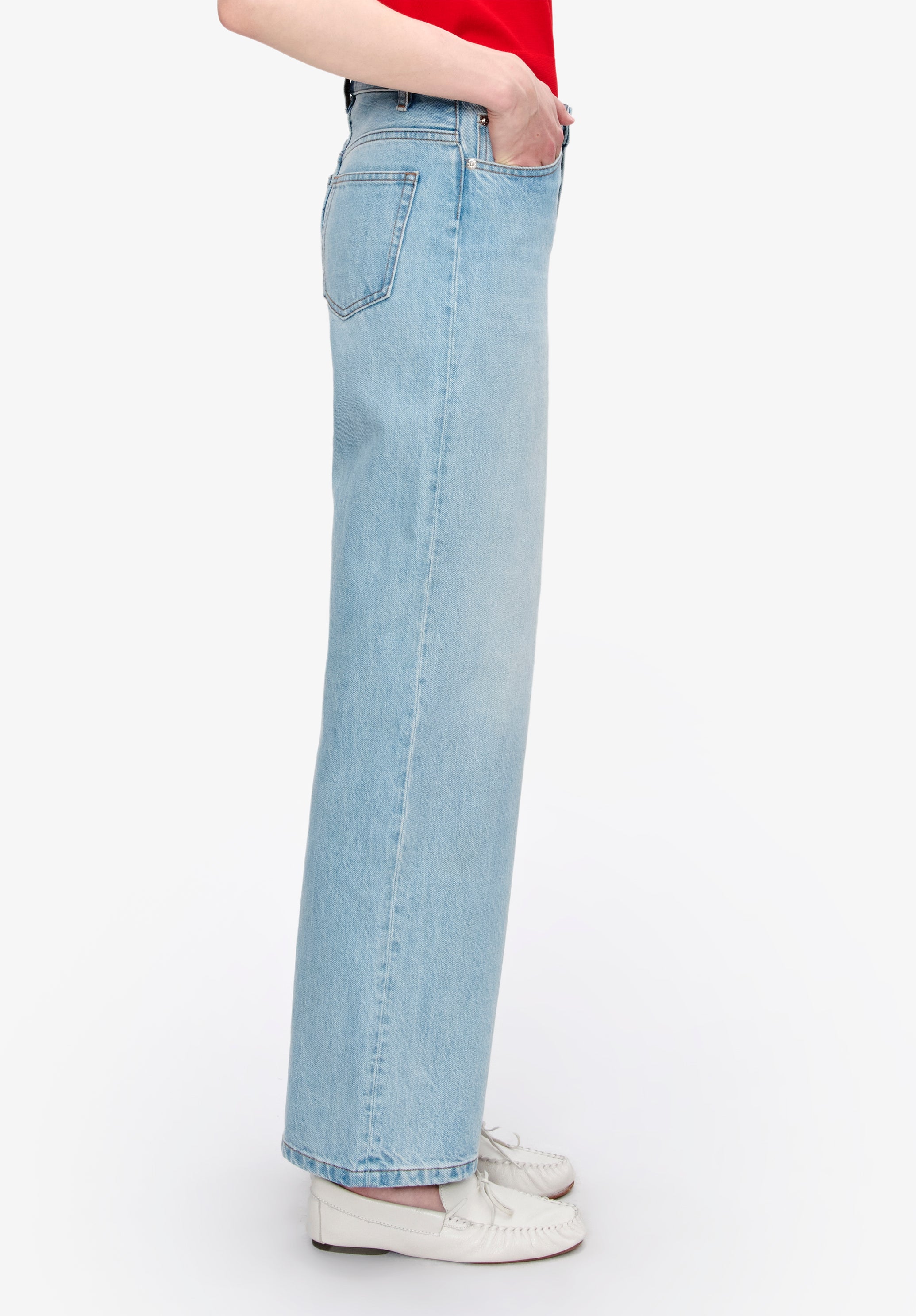 A. P.C. Elisabeth Jeans 24 Blue