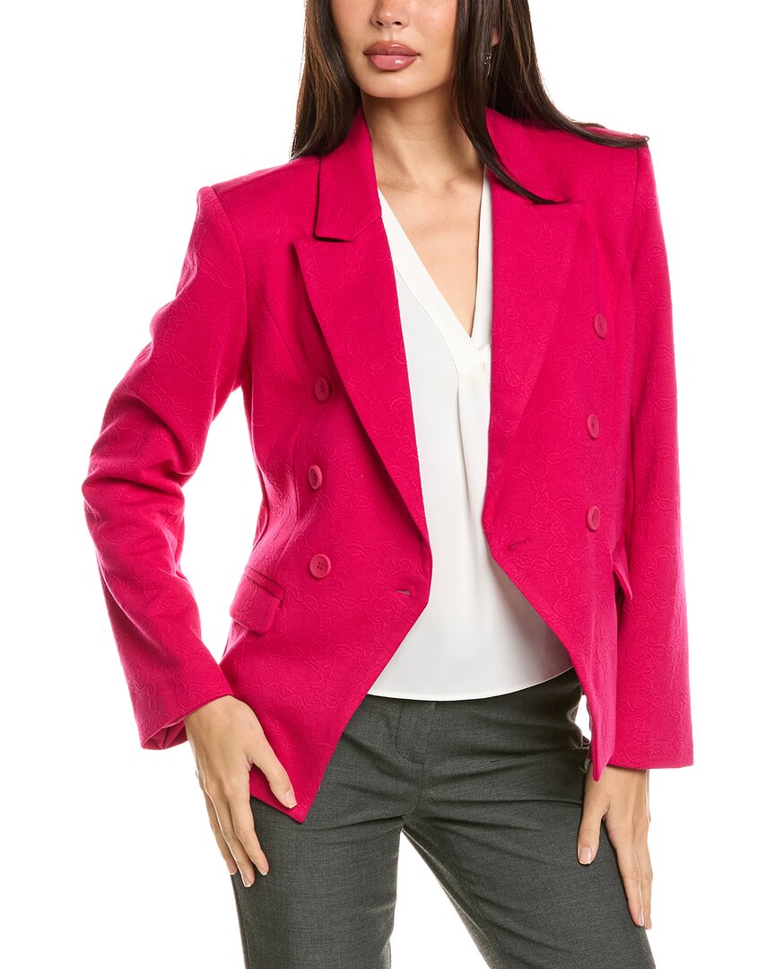 Chain Lock Jacquard Blazer