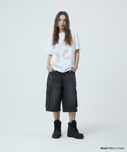 HEART TATTOO TEE WHITE