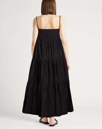 Woman Midi dress Black Size 1 Organic cotton