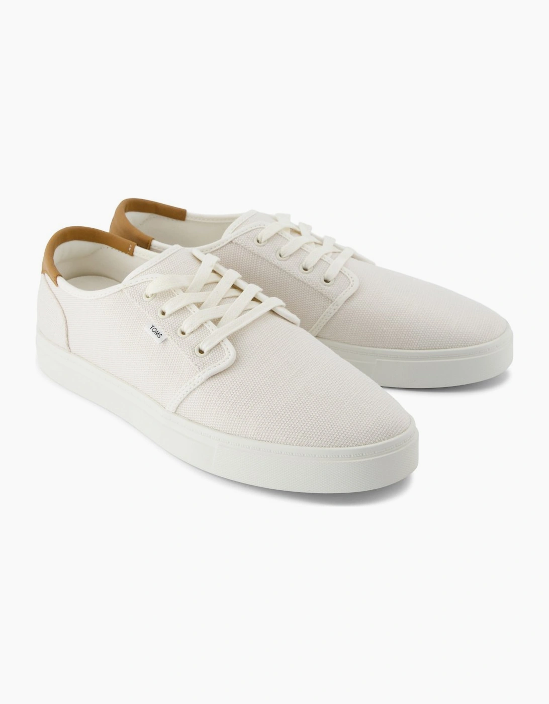 Toms Men's Carlo 2.0 Mens Canvas Trainers - White