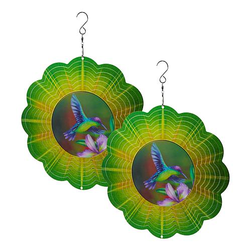 Holographic Illusion Spinner - 2-pack - Animal