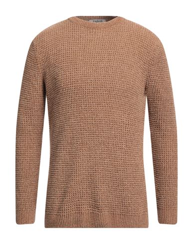 Man Sweater Sand Size L Polyester