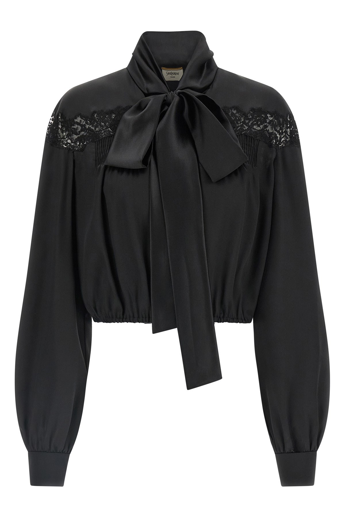 Lace Silk Shirt