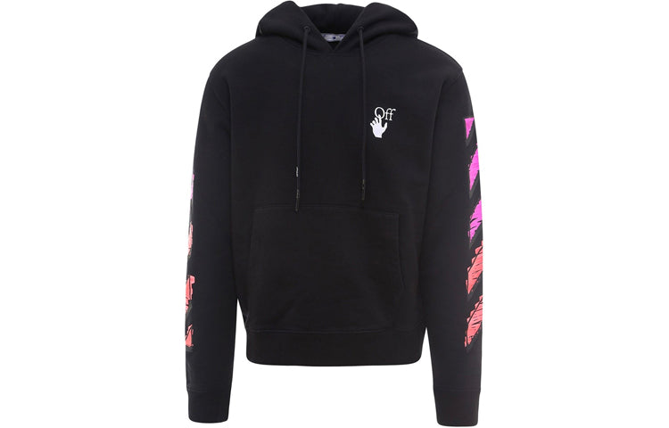 Men's SS21 Logo Printing Long Sleeves Loose Fit 'Black Fuchsia'