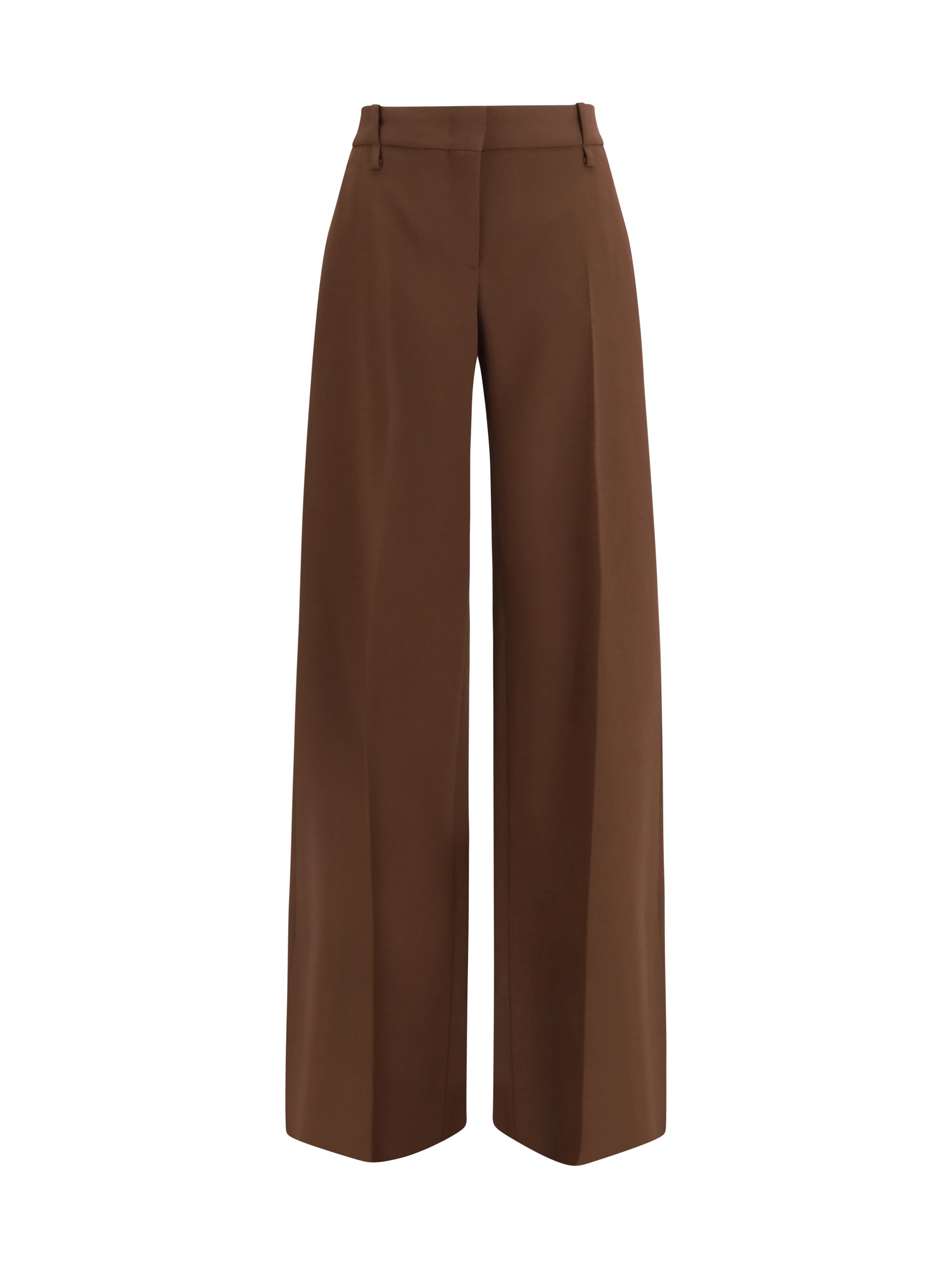 Bootcut Trousers — Brown