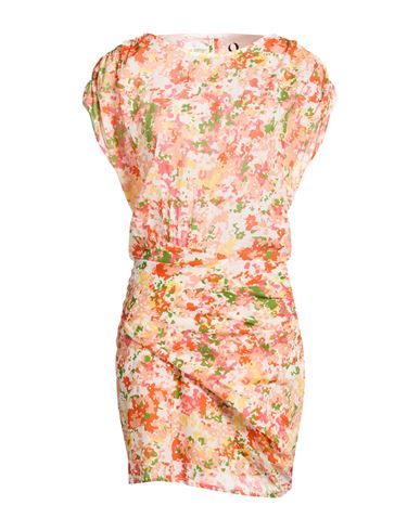 Woman Mini dress Orange Size S Cotton