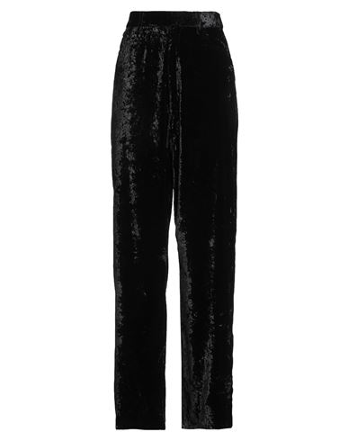 Woman Pants Black Size 4 Polyester