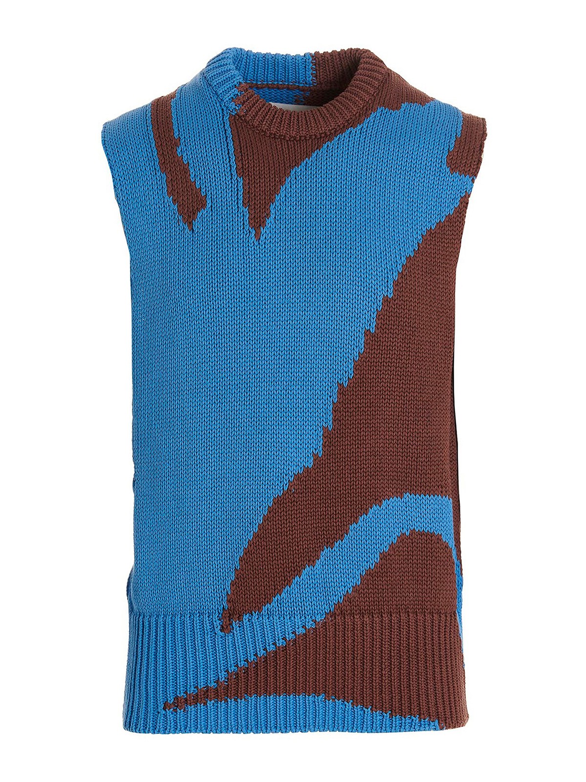 Colorblock vest