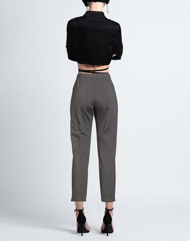 Woman Pants Grey Size 8 Viscose, Polyamide, Elastane