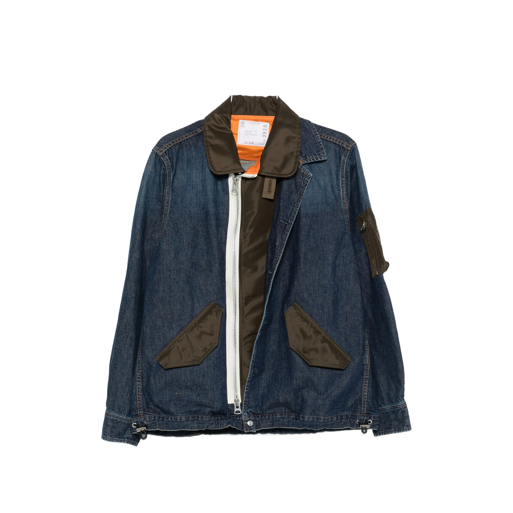 Layered Denim Jacket