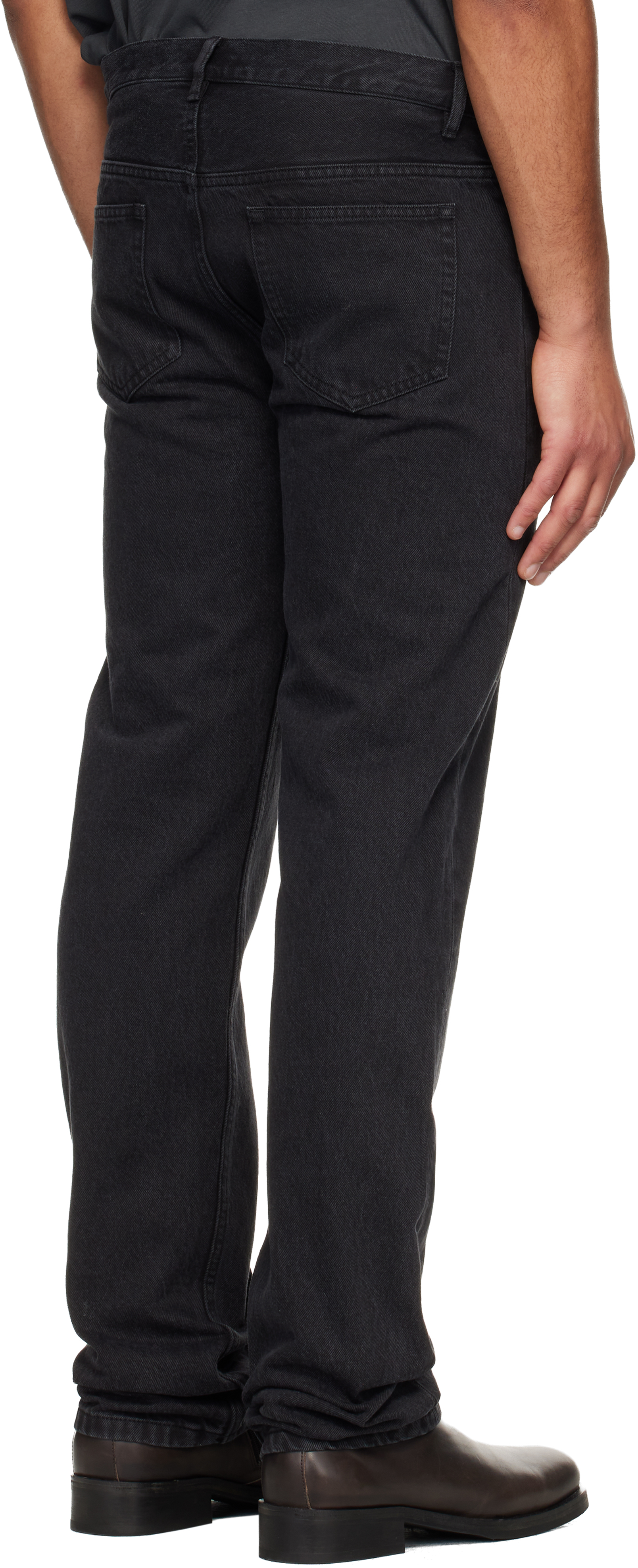A. P.C. Black New Standard Jeans