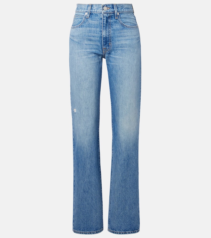 Sophie low-rise straight jeans