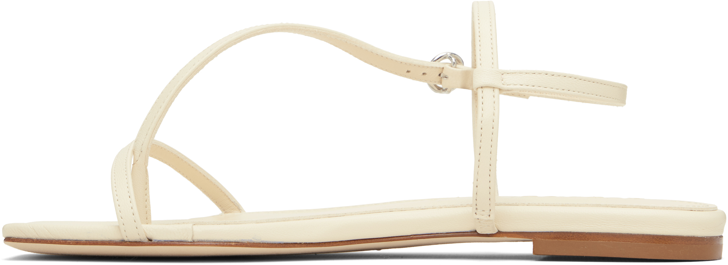 Off-White Ella Square-Toe Sandals