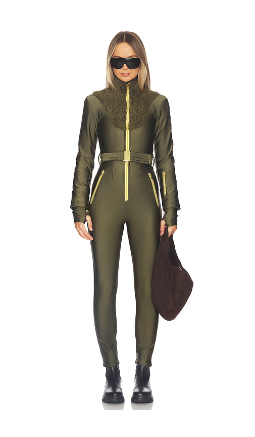My Sunday Ski Sherpa Ski Suit in Khaki. S also in